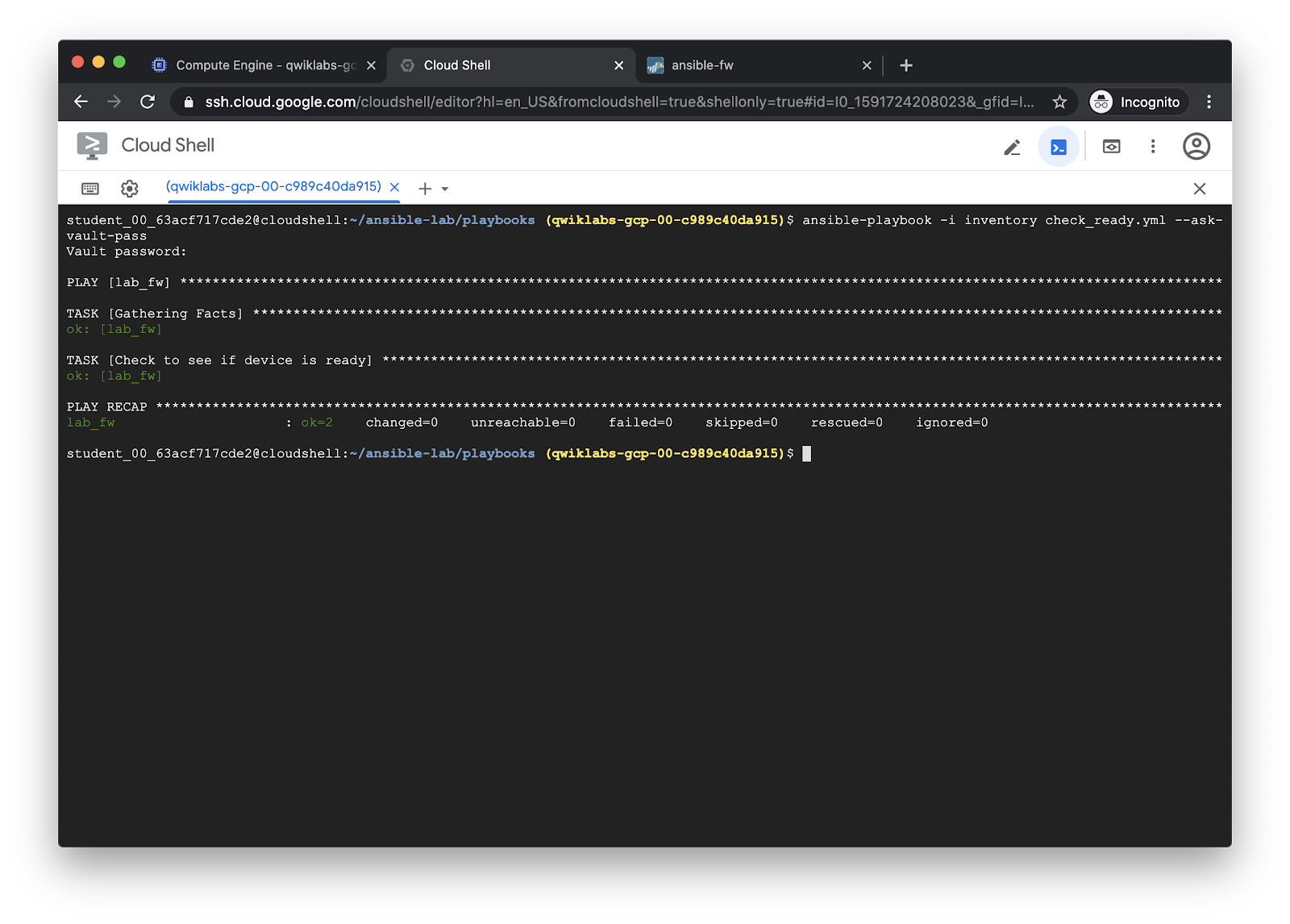 Ansible Check Listening Port